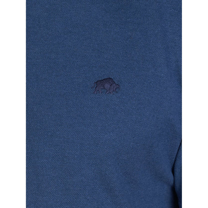 Denim - Side - Raging Bull Mens Classic Organic Polo Shirt
