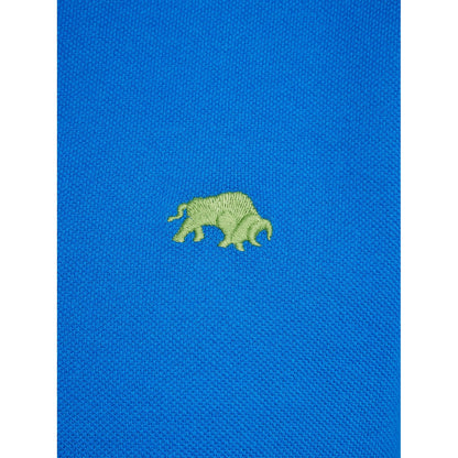 Cobalt Blue - Side - Raging Bull Mens Classic Organic Polo Shirt