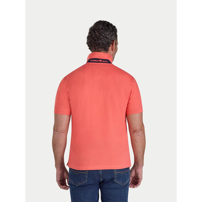 Watermelon - Back - Raging Bull Mens Classic Organic Polo Shirt