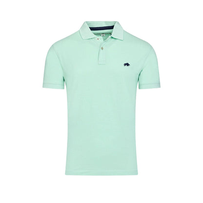 Apple Green - Back - Raging Bull Mens Classic Organic Polo Shirt