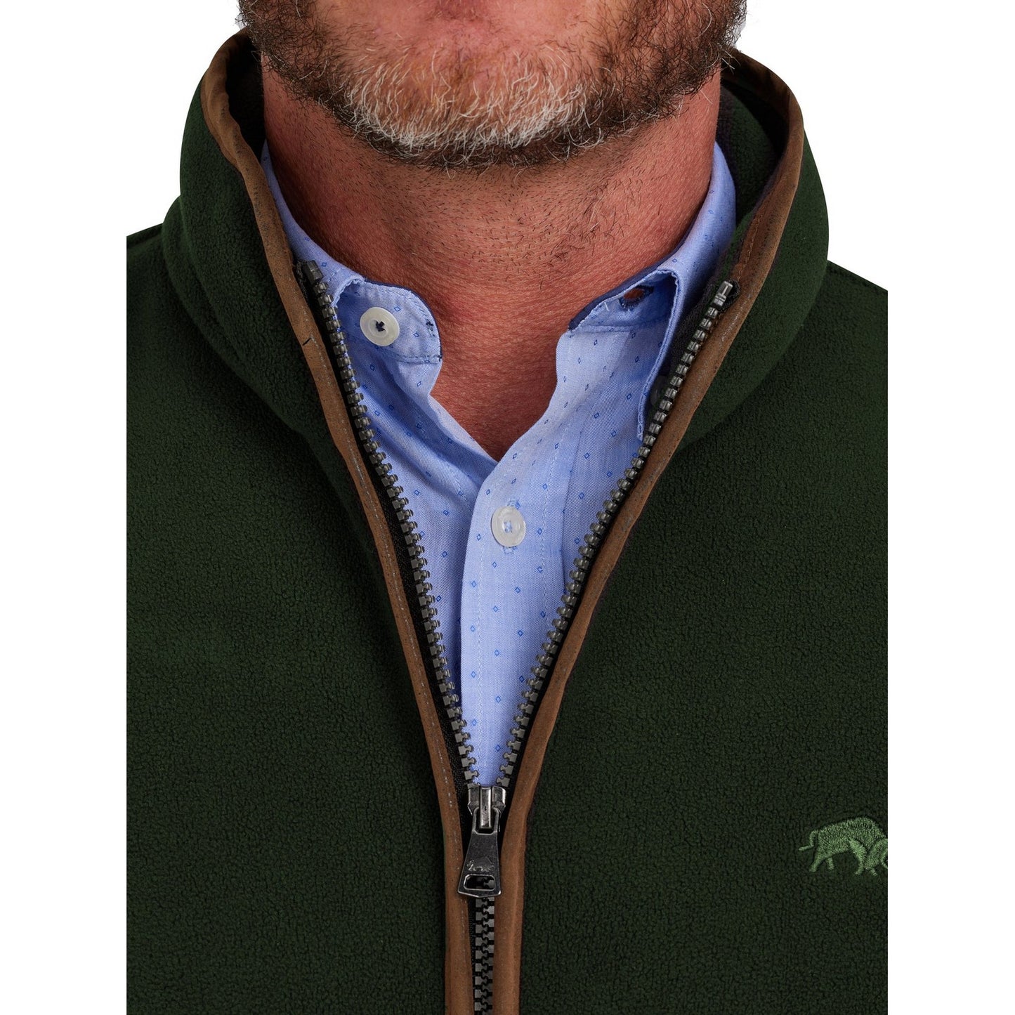 Forest - Side - Raging Bull Mens Fleece Gilet