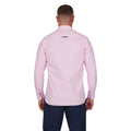 Pink - Back - Raging Bull Mens Classic Stripe Long-Sleeved Shirt