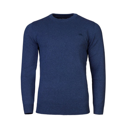 Smart Denim - Front - Raging Bull Mens Classic Crew Neck Jumper