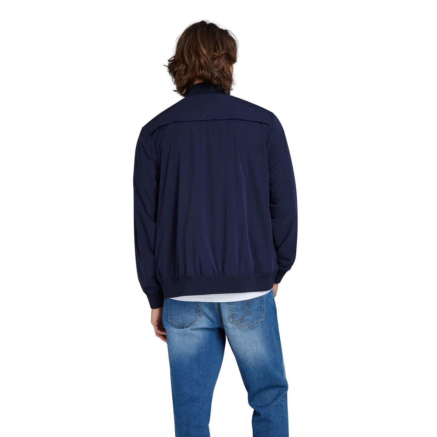 Navy - Back - Raging Bull Mens Super Light Jacket