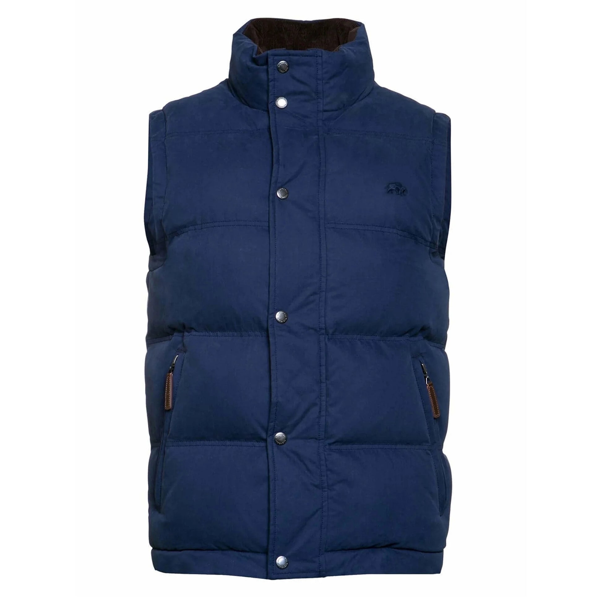 Navy - Front - Raging Bull Mens Classic Padded Gilet