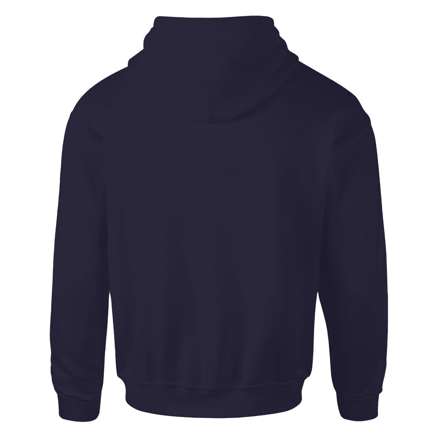 Navy - Back - Raging Bull Mens Crest Overhead Hoodie