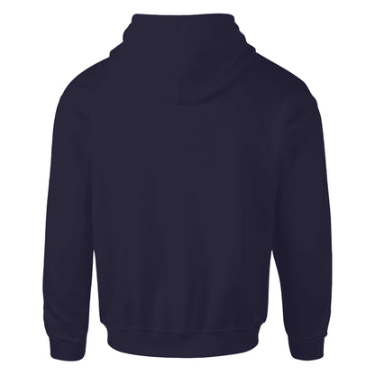 Navy - Back - Raging Bull Mens Crest Overhead Hoodie