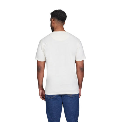 Cream - Back - Raging Bull Mens Bully Boy Rugby T-Shirt
