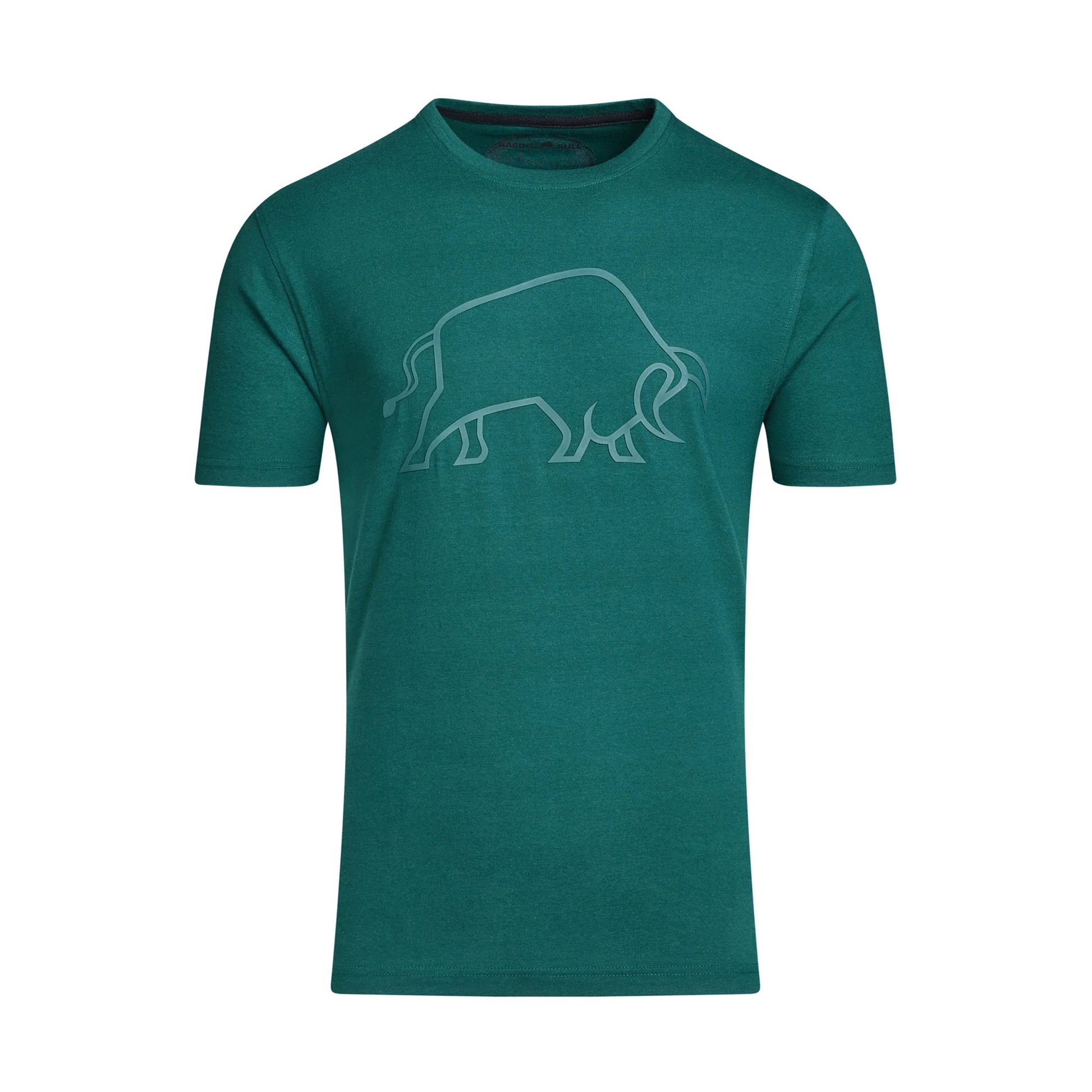 Forest - Front - Raging Bull Mens High Build T-Shirt
