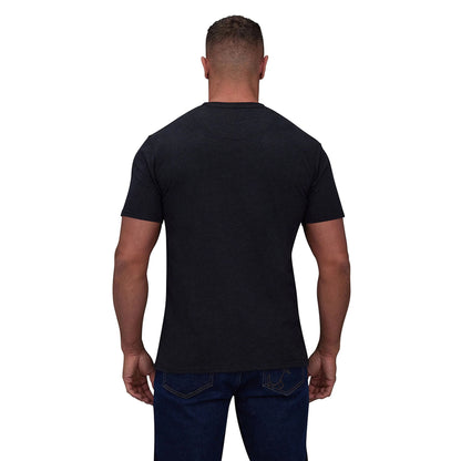 Black - Back - Raging Bull Mens Classic Organic T-Shirt