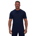 Navy - Side - Raging Bull Mens Classic Organic T-Shirt