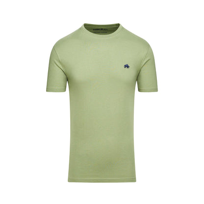 Olive - Front - Raging Bull Mens Classic Organic T-Shirt