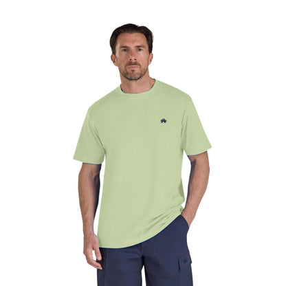 Olive - Back - Raging Bull Mens Classic Organic T-Shirt