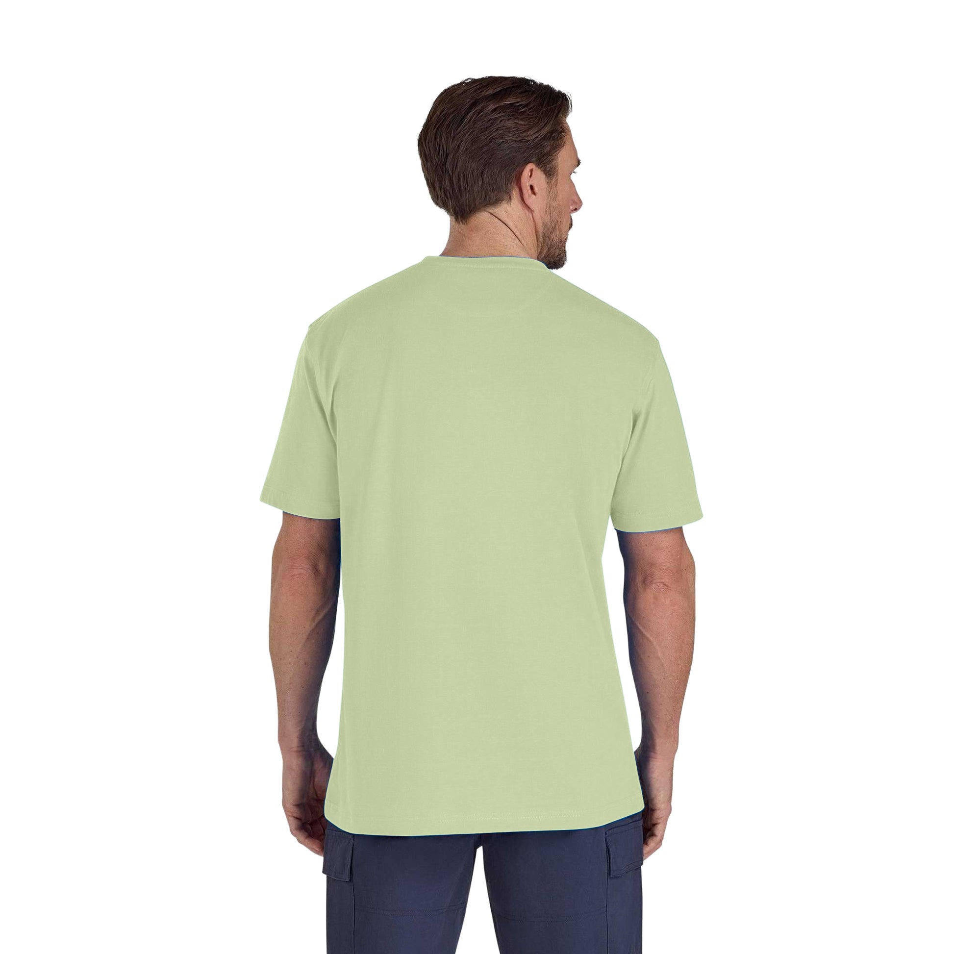 Olive - Side - Raging Bull Mens Classic Organic T-Shirt