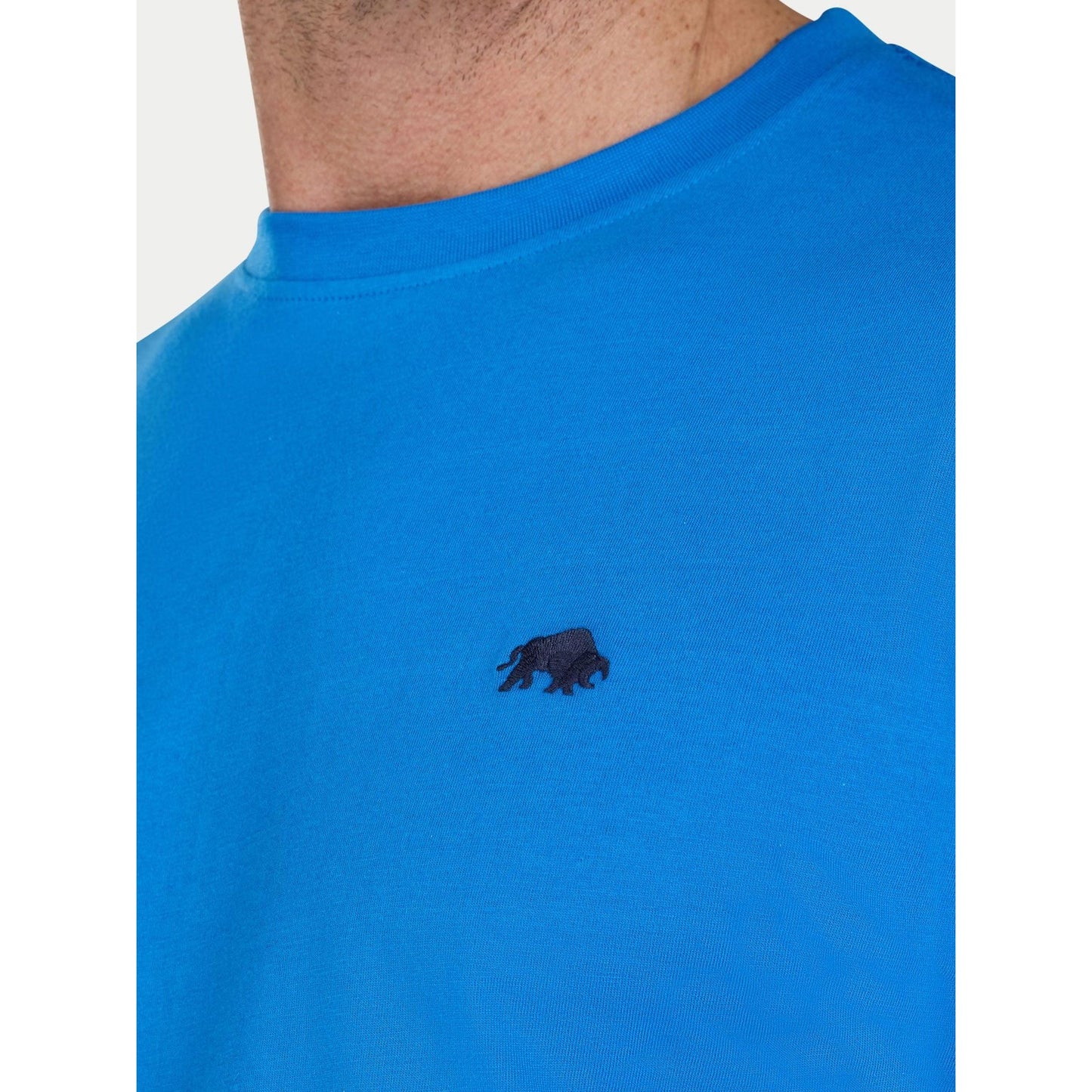 Electric Blue - Lifestyle - Raging Bull Mens Classic Organic T-Shirt