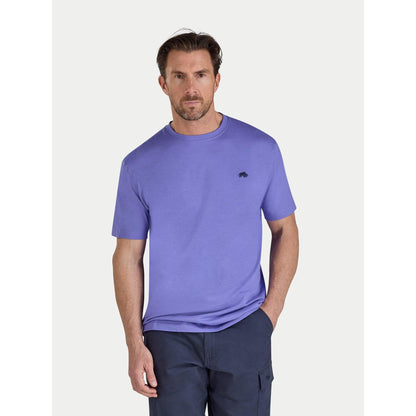 Lilac - Front - Raging Bull Mens Classic Organic T-Shirt