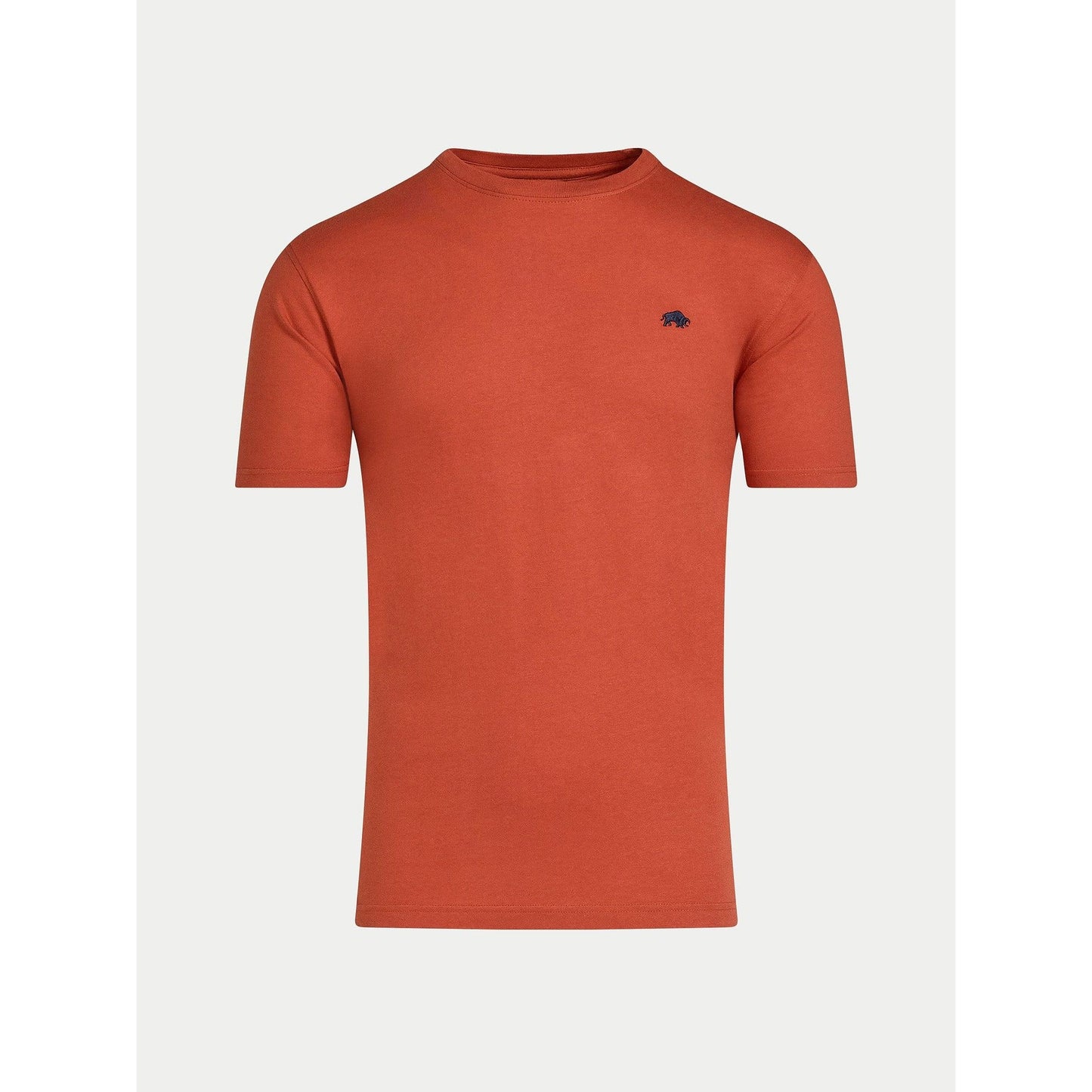 Orange - Front - Raging Bull Mens Classic Organic T-Shirt