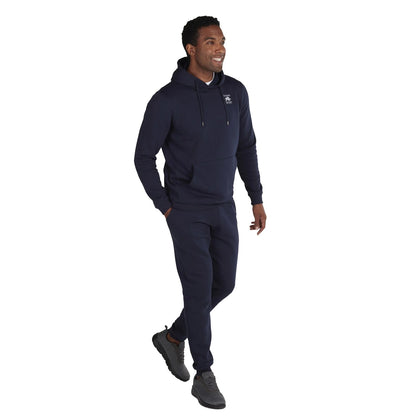 Navy - Pack Shot - Raging Bull Mens Plain Jogging Bottoms