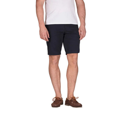 Navy - Back - Raging Bull Mens Plain Chino Shorts
