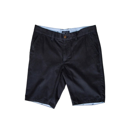 Navy - Front - Raging Bull Mens Plain Chino Shorts