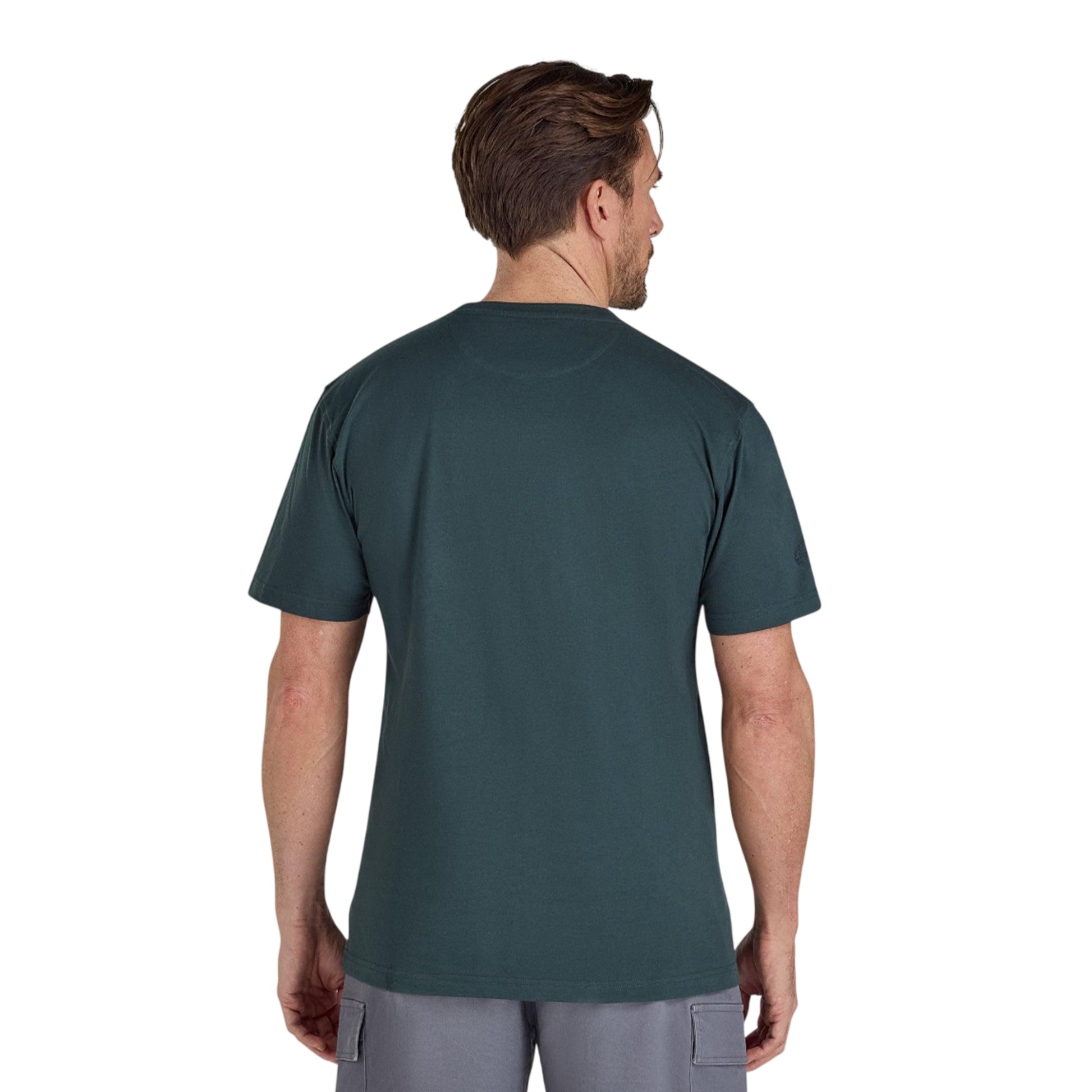 Forest - Back - Raging Bull Mens Bull Embossed T-Shirt