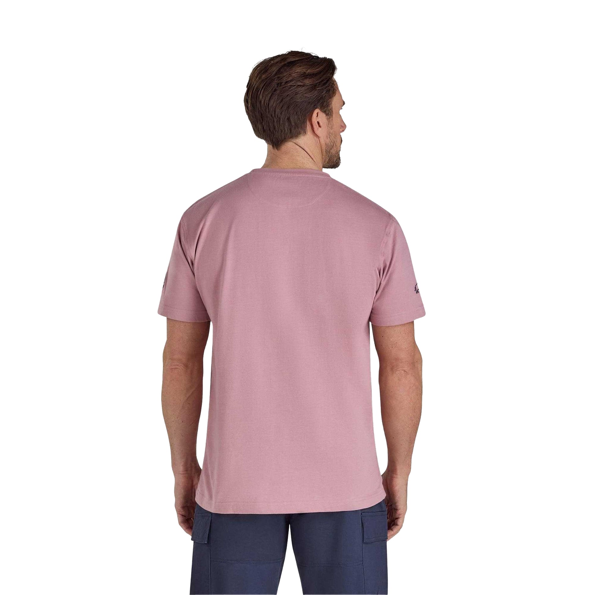 Rose - Back - Raging Bull Mens Bull Stitched T-Shirt