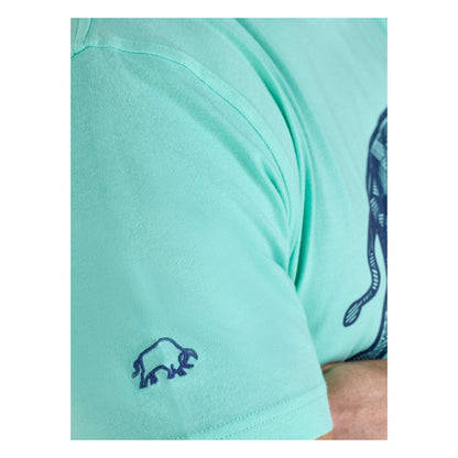 Mint - Side - Raging Bull Mens High Build Bull T-Shirt