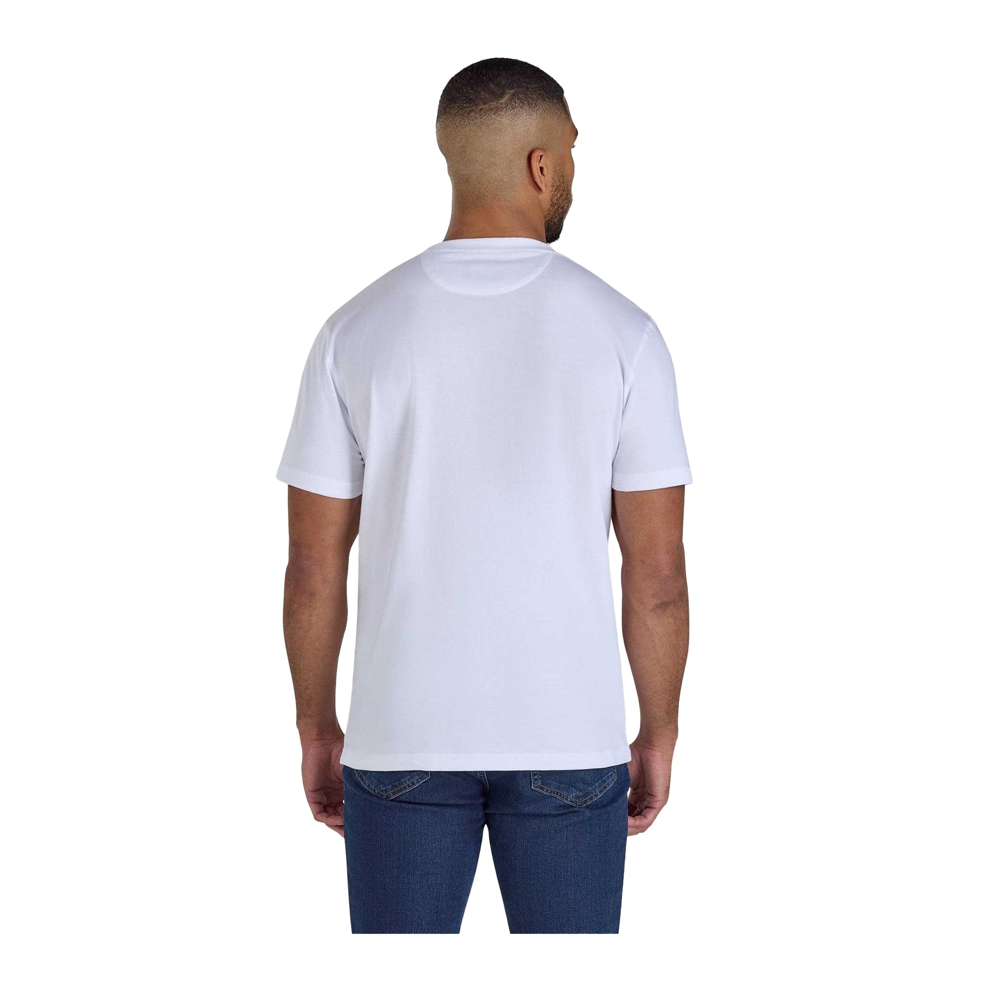White - Back - Raging Bull Mens Bully Boy T-Shirt
