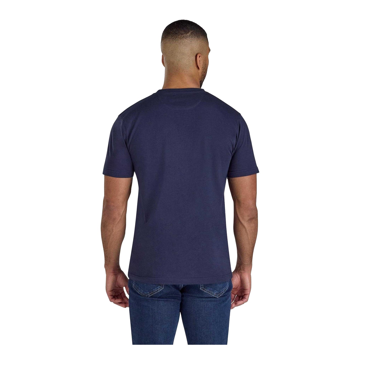 Navy - Back - Raging Bull Mens Bully Boy T-Shirt