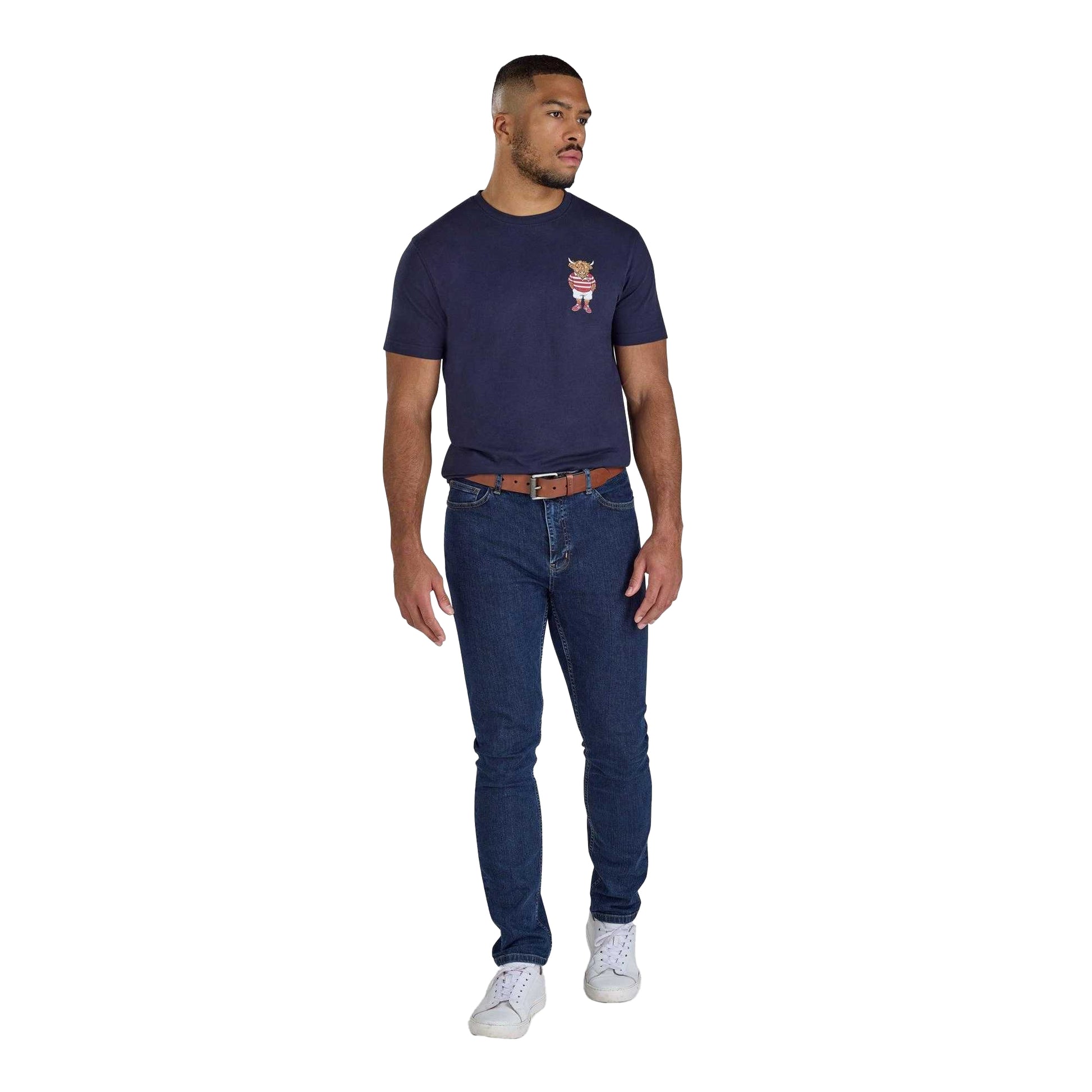 Navy - Lifestyle - Raging Bull Mens Bully Boy T-Shirt