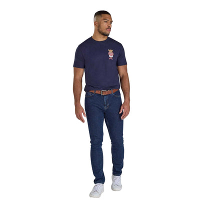 Navy - Lifestyle - Raging Bull Mens Bully Boy T-Shirt