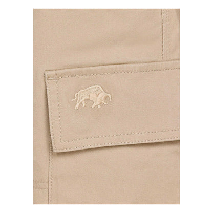Tan - Side - Raging Bull Mens Classic Cargo Shorts