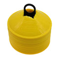 Yellow - Front - Precision Saucer Cones (Pack of 50)