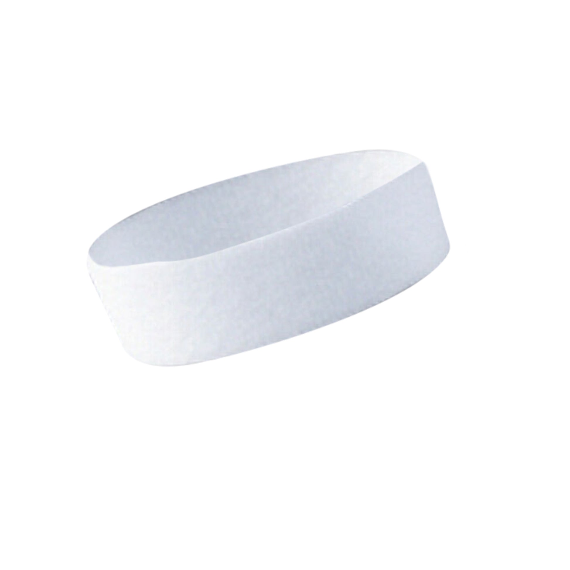 White - Front - Precision Net Ties (Pack of 24)