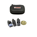 Black - Side - Fox 40 Sports Whistle Set