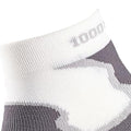 White-Grey - Side - 1000 Mile Womens-Ladies Fusion Socks