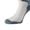 Grey-White - Side - 1000 Mile Unisex Adult Lightweight Cricket Socks