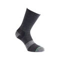 Charcoal Grey - Back - 1000 Mile Mens Approach Walking Socks