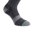 Charcoal Grey - Side - 1000 Mile Mens Approach Walking Socks