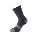 Charcoal Grey - Front - 1000 Mile Mens Approach Walking Socks