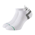 White - Back - 1000 Mile Womens-Ladies Ultimate Liner Socks