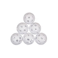 White - Side - Masters Airflow Practice Golf Balls (Pack of 6)