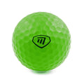 Green - Front - Masters Lite Flite Foam Practice Golf Balls (Pack of 6)