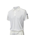 White - Front - Gunn And Moore Boys Maestro Cricket Shirt