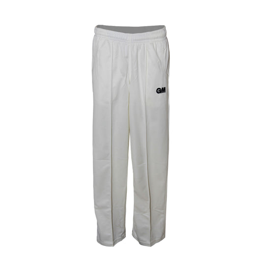 White - Front - Gunn And Moore Unisex Adult Maestro Cricket Trousers