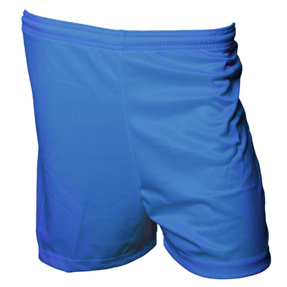 Royal Blue - Front - Precision Unisex Adult Micro-Stripe Football Shorts
