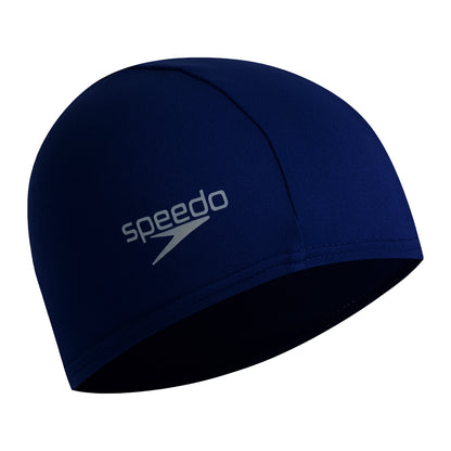 Navy - Front - Speedo Unisex Adult Polyester Swim Cap