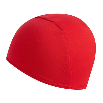 Red - Back - Speedo Unisex Adult Polyester Swim Cap