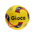 Yellow-Black-Red - Front - Gioco Moulded Football