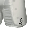 White - Side - Kookaburra Childrens-Kids Cricket Padded Shorts